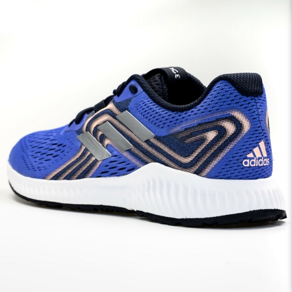 Adidas Aerobounce 2 Running Shoes Lilac/Silver Women's 10 AQ0540 Sneakers Gym - Picture 2 of 12